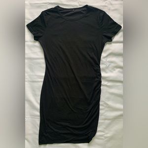 Black T-Shirt Mini Dress